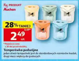 Auchan Temperówka podwójna oferta
