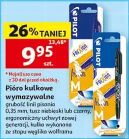 Auchan Pióro kulkowe wymazywalne Pilot Frixion oferta