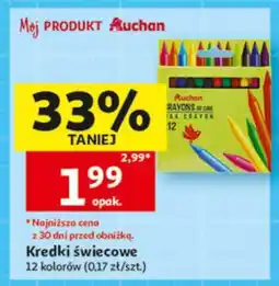 Auchan Kredki świecowe oferta