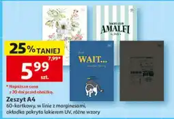 Auchan Zeszyt A4 oferta