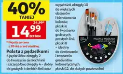Auchan Paleta z pędzelkami oferta