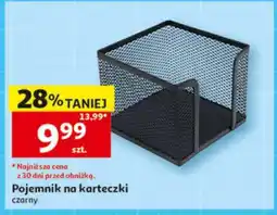 Auchan Pojemnik na karteczki oferta