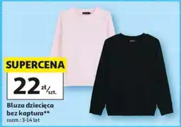 Auchan Bluza dziecięca bez kaptura oferta