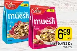 Delikatesy Piotruś Pan Musli SANTE oferta
