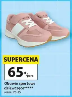 Auchan Obuwie sportowe dziewczęce oferta