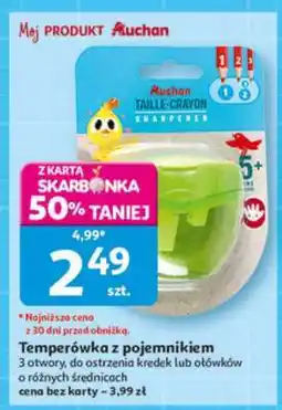 Auchan Auchan Taille-Crayon Sharpener oferta