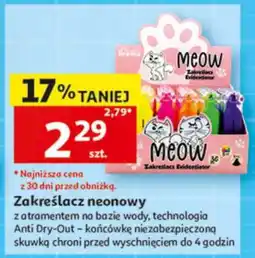 Auchan Zakreślacz neonowy oferta