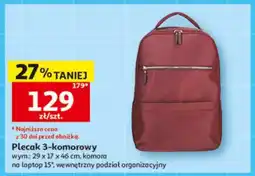 Auchan Plecak 3-komorowy oferta