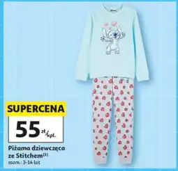 Auchan Piżama dziewczęca ze Stitchem oferta