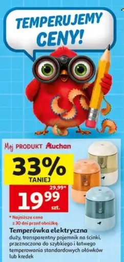 Auchan Temperówka elektryczna oferta
