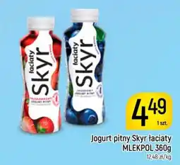 Delikatesy Piotruś Pan Jogurt pitny Skyr łaciaty oferta
