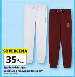 Auchan Spodnie dziecięce oferta