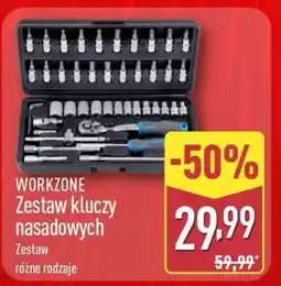 ALDI WORKZONE Zestaw kluczy nasadowych oferta