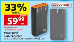 Auchan Powerbank Tracer Energen oferta