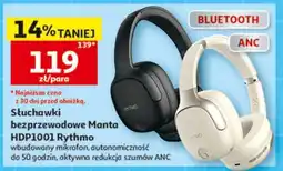 Auchan Słuchawki bezprzewodowe Manta HDP1001 Rythmo oferta