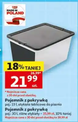 Auchan Pojemnik z pokrywką oferta