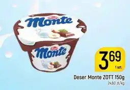 Delikatesy Piotruś Pan Deser Monte ZOTT oferta
