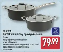 ALDI Garnek aluminiowy z pokrywką, 24 cm oferta