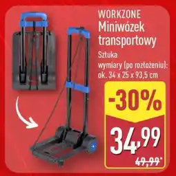 ALDI WORKZONE Miniwózek transportowy oferta