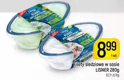 Delikatesy Piotruś Pan Filety śledziowe w sosie LISNER oferta