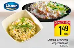 Delikatesy Piotruś Pan Sałatka jarzynowa, wegetariańska Lisner oferta