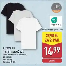 ALDI UP2FASHION T-shirt męski 2 szt oferta