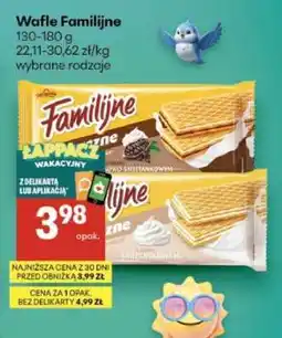 Delikatesy Centrum Wafle Familijne oferta