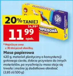 Auchan Masa papierowa Astra oferta