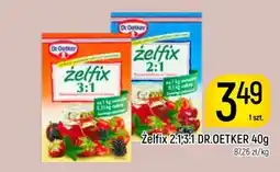 Delikatesy Piotruś Pan Żelfix 2:1,3:1 DR.OETKER oferta