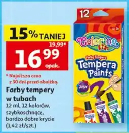 Auchan Farby tempera oferta