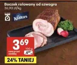 Delikatesy Centrum Boczek rolowany od szwagra oferta