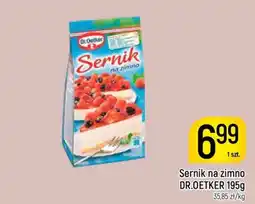 Delikatesy Piotruś Pan Sernik na zimno DR.OETKER oferta