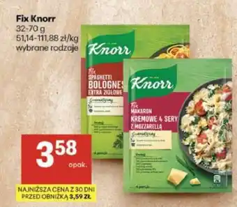 Delikatesy Centrum Fix Knorr oferta