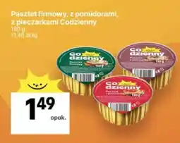 Delikatesy Centrum Pasztet firmowy, z pomidorami, z pieczarkami Codzienny oferta