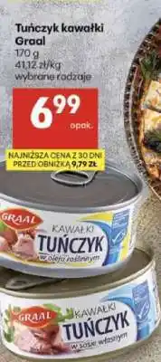 Delikatesy Centrum Tuńczyk kawałki Graal oferta
