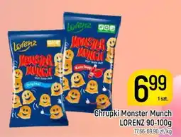 Delikatesy Piotruś Pan Chrupki Monster Munch LORENZ oferta