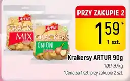 Delikatesy Piotruś Pan Krakersy ARTUR oferta