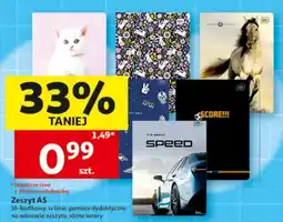 Auchan Zeszyt A5 oferta