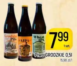 Delikatesy Piotruś Pan Piwo GRODZKIE oferta