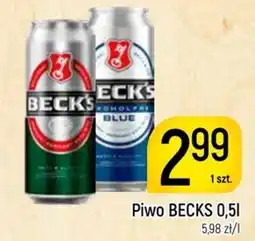 Delikatesy Piotruś Pan Piwo BECKS oferta