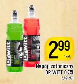 Delikatesy Piotruś Pan Napój Izotoniczny DR WITT oferta