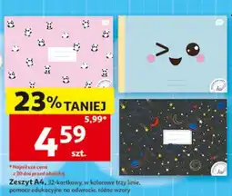 Auchan Zeszyt A4 oferta