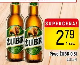Delikatesy Piotruś Pan Piwo ŻUBR oferta