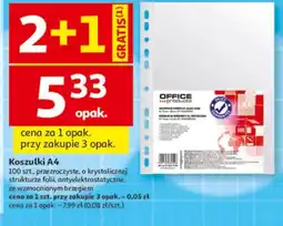 Auchan Koszulki A4 oferta