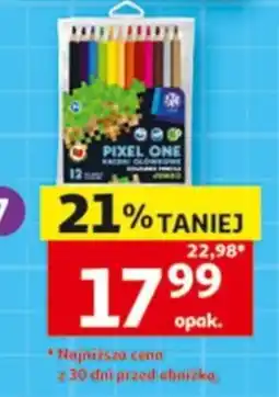 Auchan Kredki kolorowe Pixel One oferta