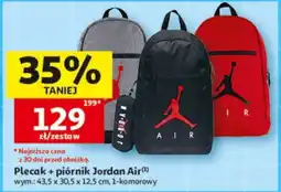 Auchan Plecak + piórnik Jordan Air oferta