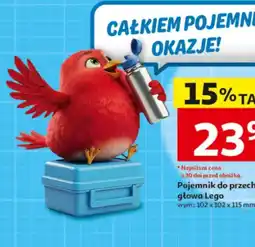 Auchan Pojemnik do przechowywania głowa Lego oferta