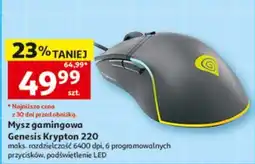 Auchan Mysz gamingowa Genesis Krypton 220 oferta