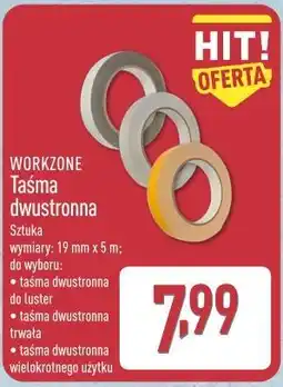 ALDI WORKZONE Taśma dwustronna oferta