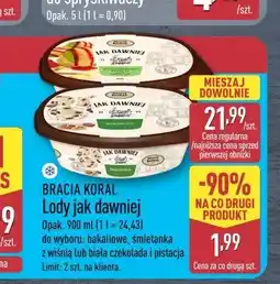 ALDI Lody jak dawniej oferta